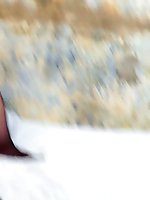 Whore is spreading her legs on pics