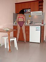 Big breasted old cutie is fingering her vagina