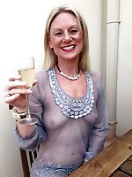 Aged dame showing her sexy body