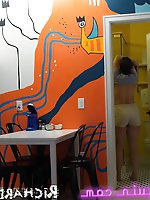 Shelby Lynn, a natural beauty and a MILF, has sex with an old man&rsquo;s son.