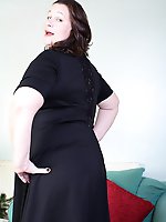 Chubby british mature lady teasing and showing off