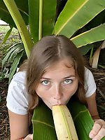 A married woman who has just gotten a divorce having sex in different positions.