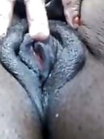 Hottest mistress giving blowjob