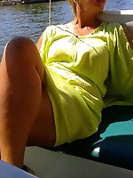 Old female enjoys a tasty boner very much