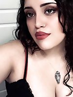 Spicy older businesswomen are posing seminaked at home