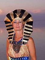 Colorful Elton Evening in Egypt style